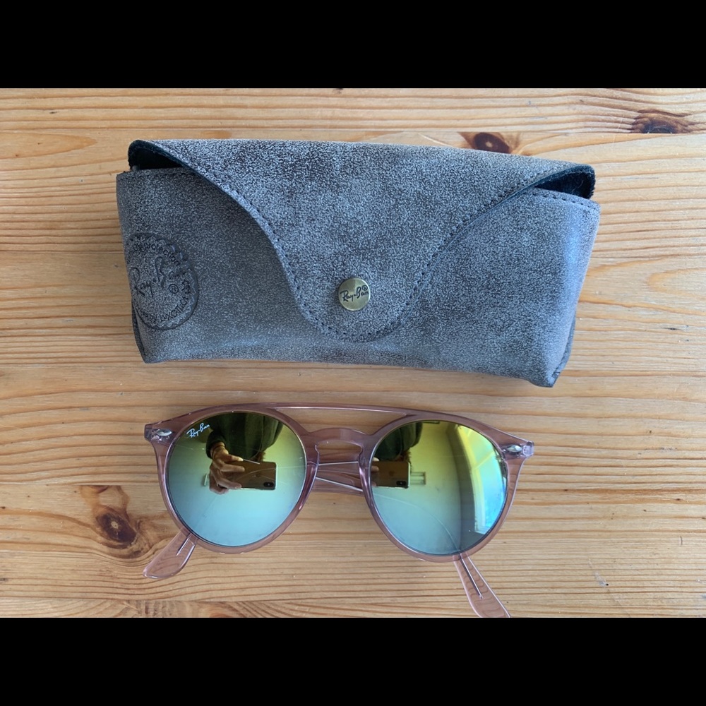 Ray Ban RB4279 pink/green gradient mirror.